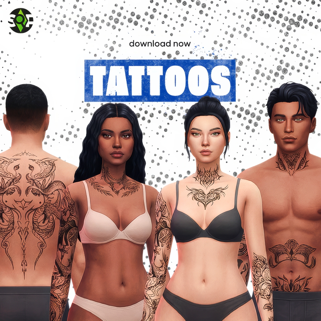 Sims 4 Tattoos