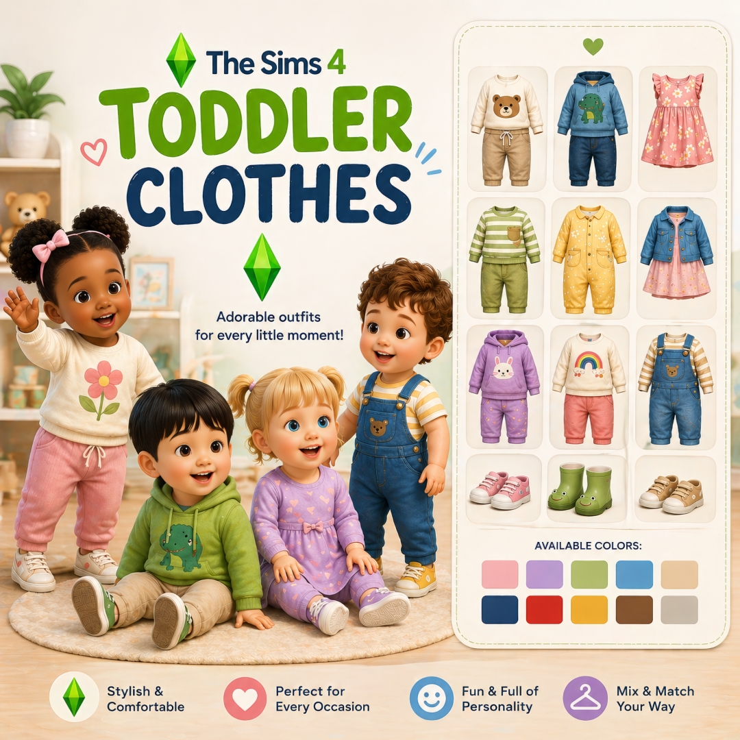 Sims 4 Toddler Clothes
