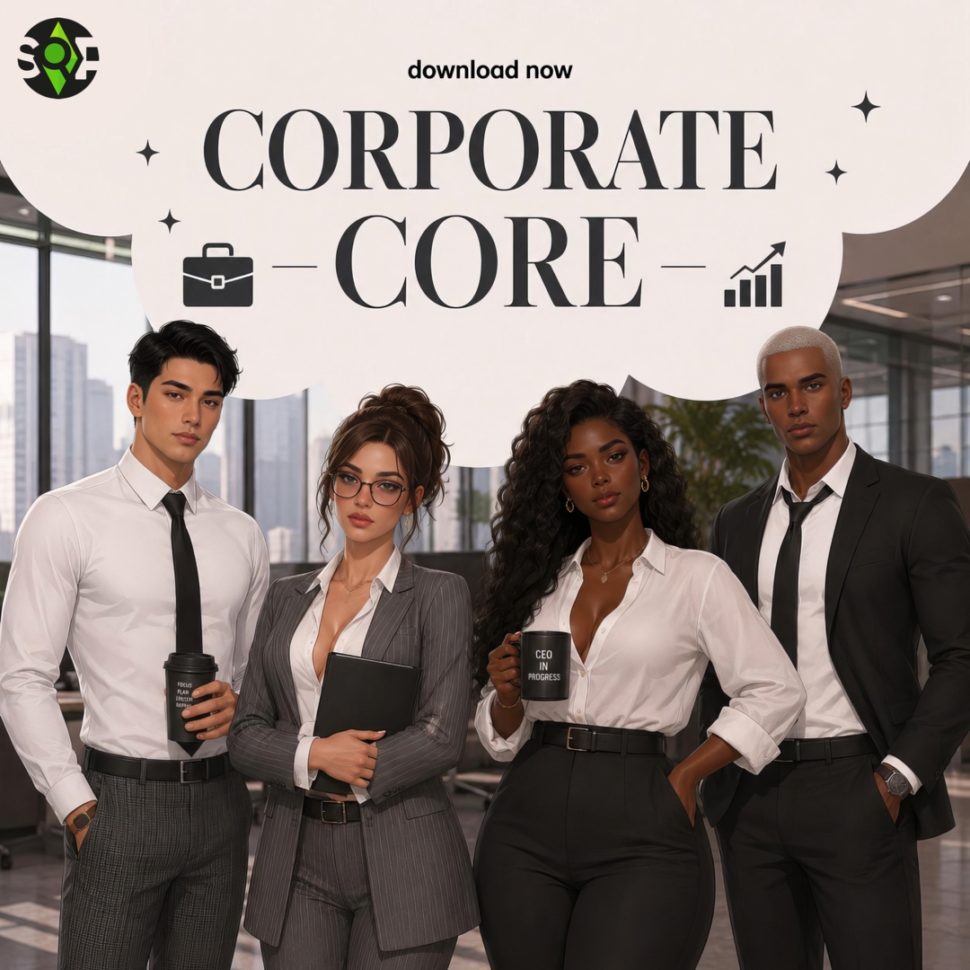 Sims 4 Corporate Core CC
