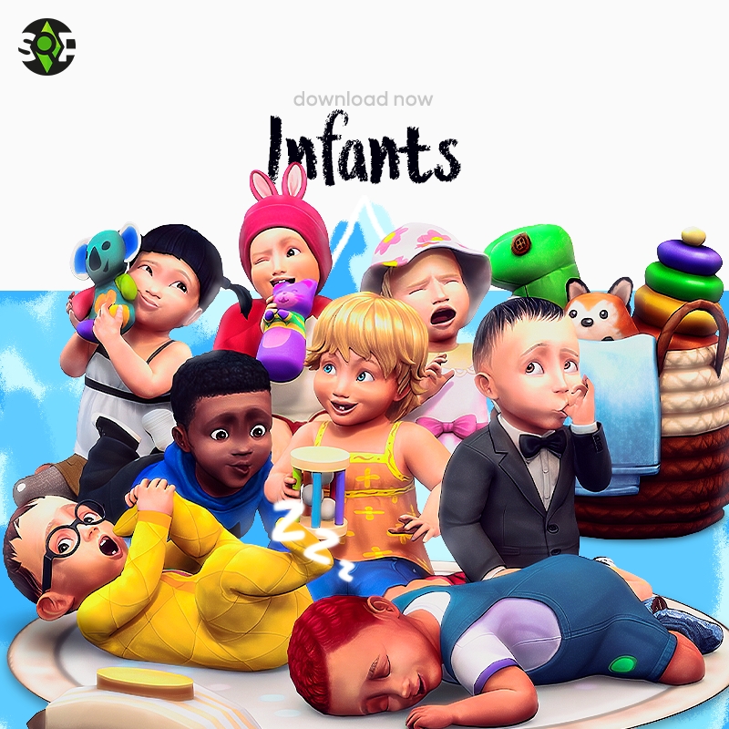 Sims 4 Infants CC