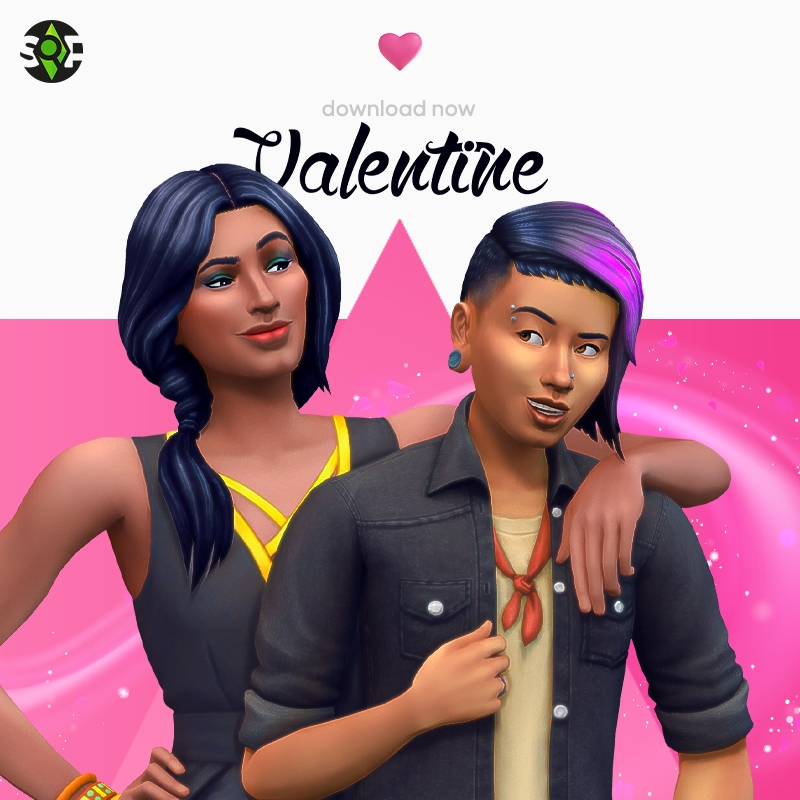Sims 4 Valentine's Day CC