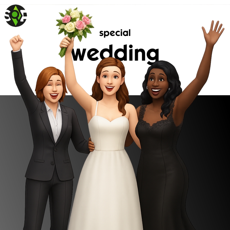Sims 4 Wedding CC