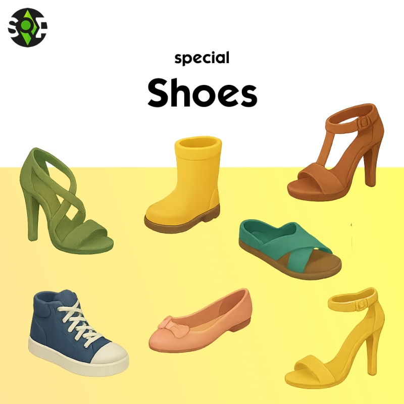 Sims 4 Shoes CC