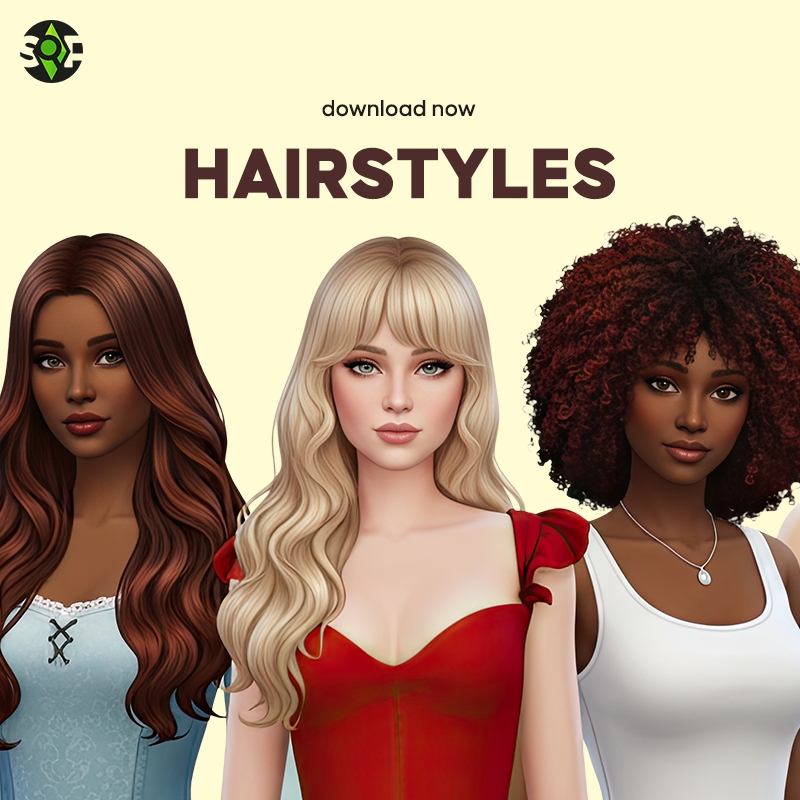 Sims 4 Hairstyles