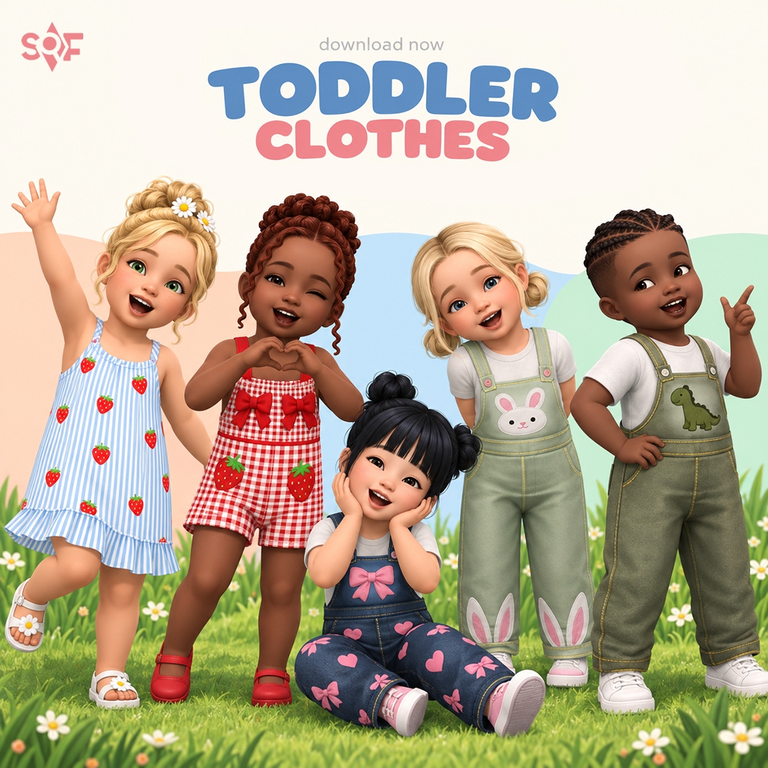 Sims 4 Toddler Clothes CC