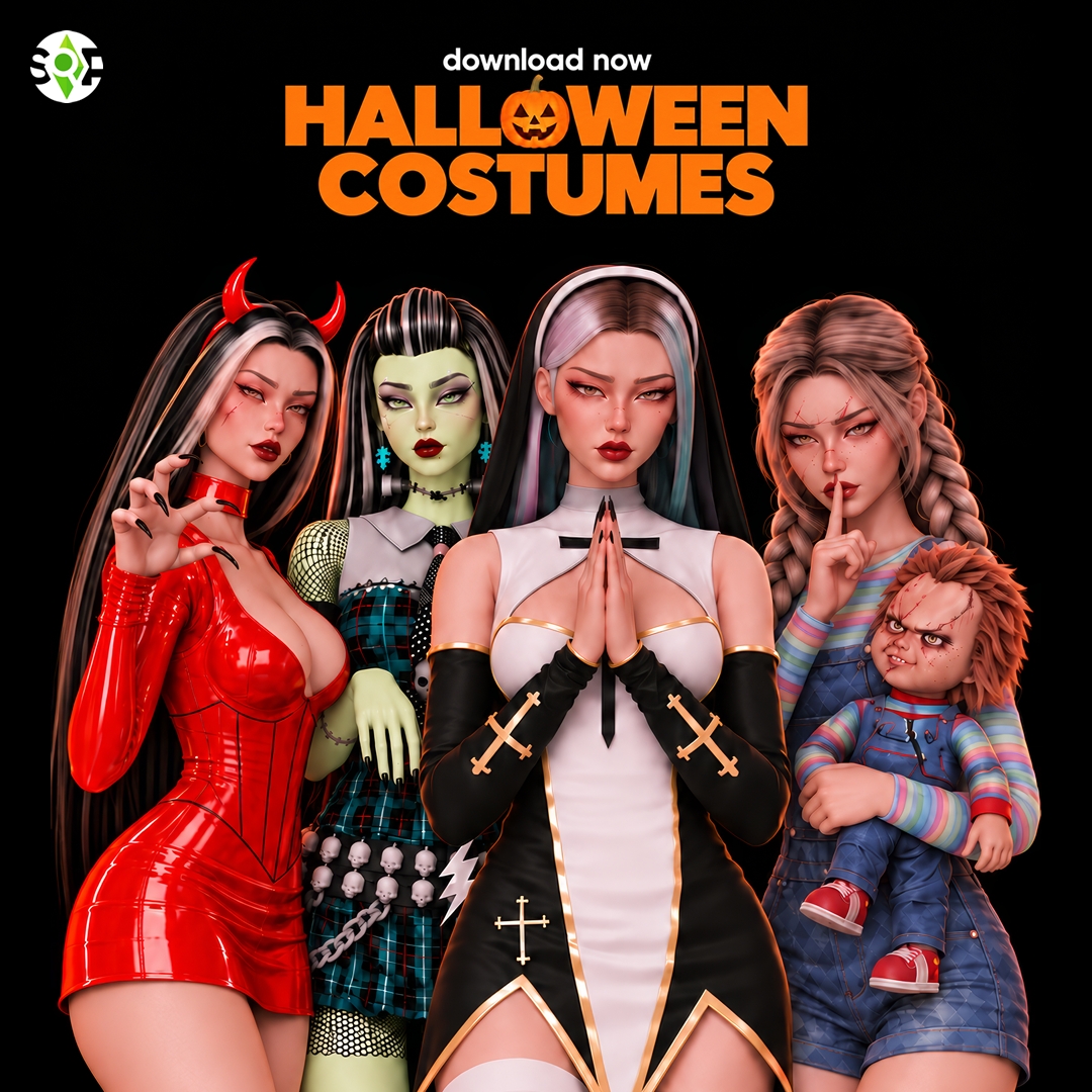 Sims 4 Halloween Costumes