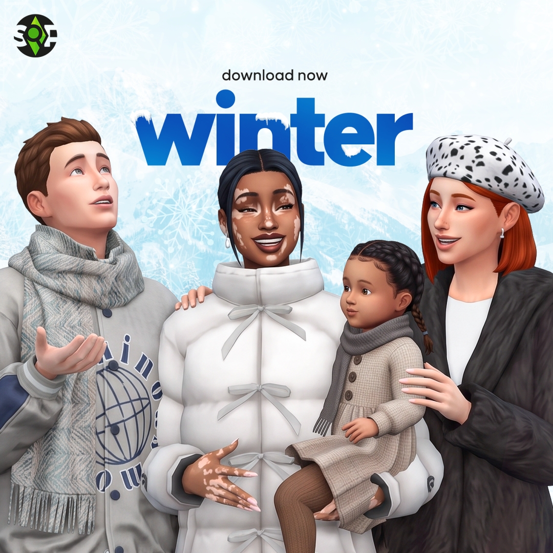 Sims 4 Winter CC