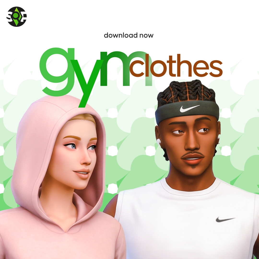 Sims 4 Gym Clothes CC