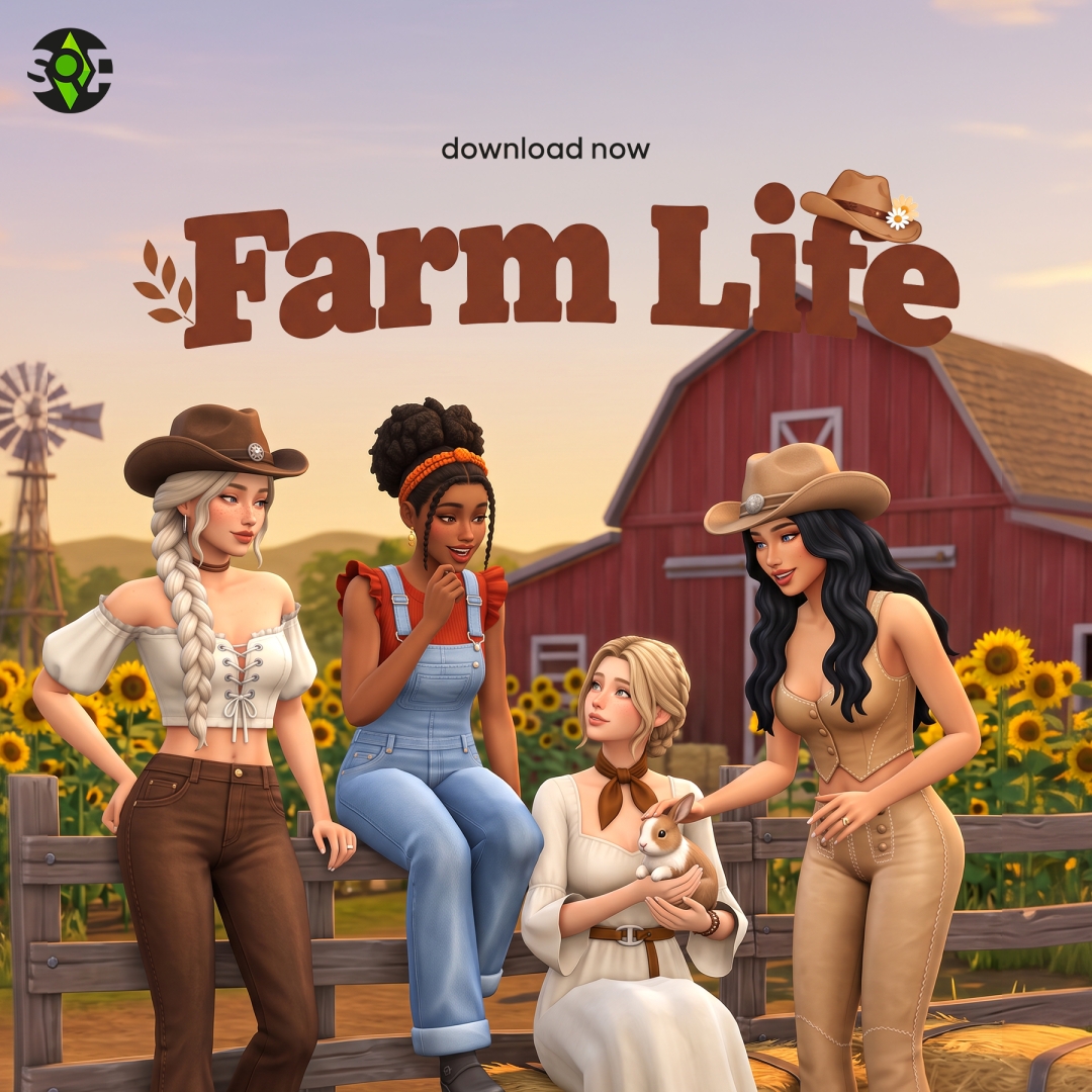 Sims 4 Farm Life CC